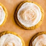 Small-batch Soft Pumpkin Cookies with Cream Cheese Frosting