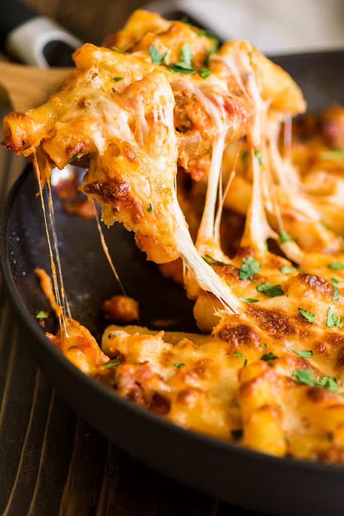 Baked Ziti with Italian Turkey Sausage - The Recipe Rebel