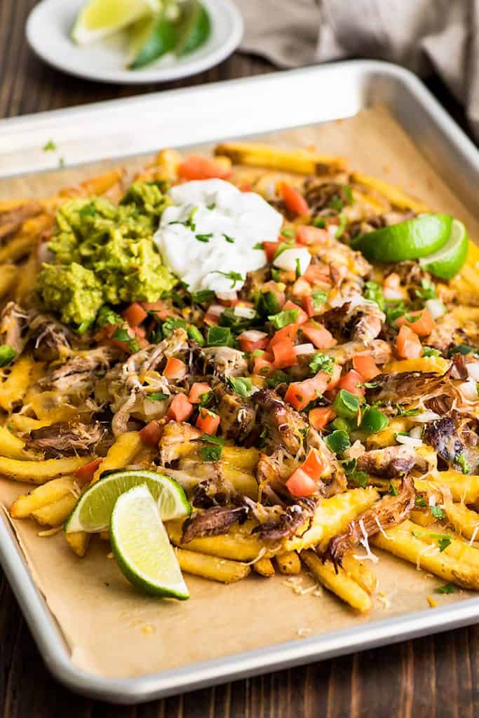 carnitas nacho fries