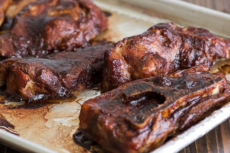 oven slow cooked country style ribs