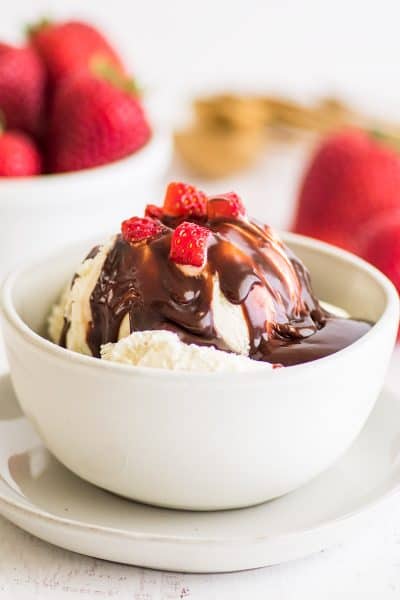 Nutella Sauce for Ice Cream, Pancakes, or Waffles
