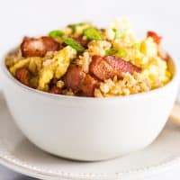 Quick Keto Fried "Rice" (For One)