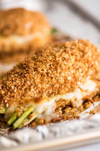 Asparagus-stuffed Chicken Breasts