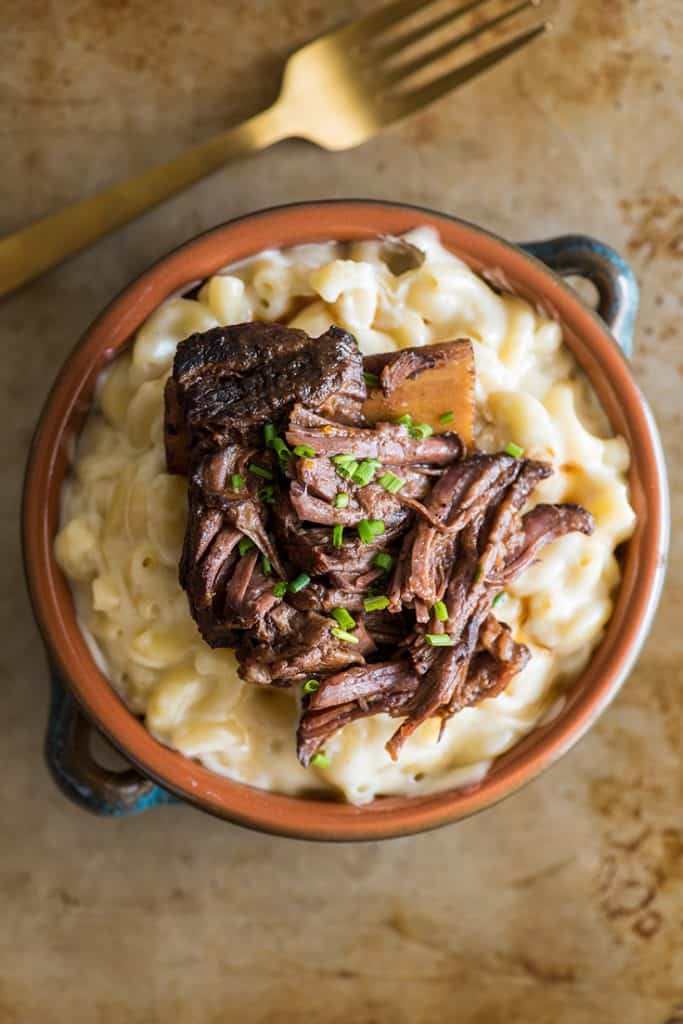 Short Rib Mac And Cheese Baking Mischief