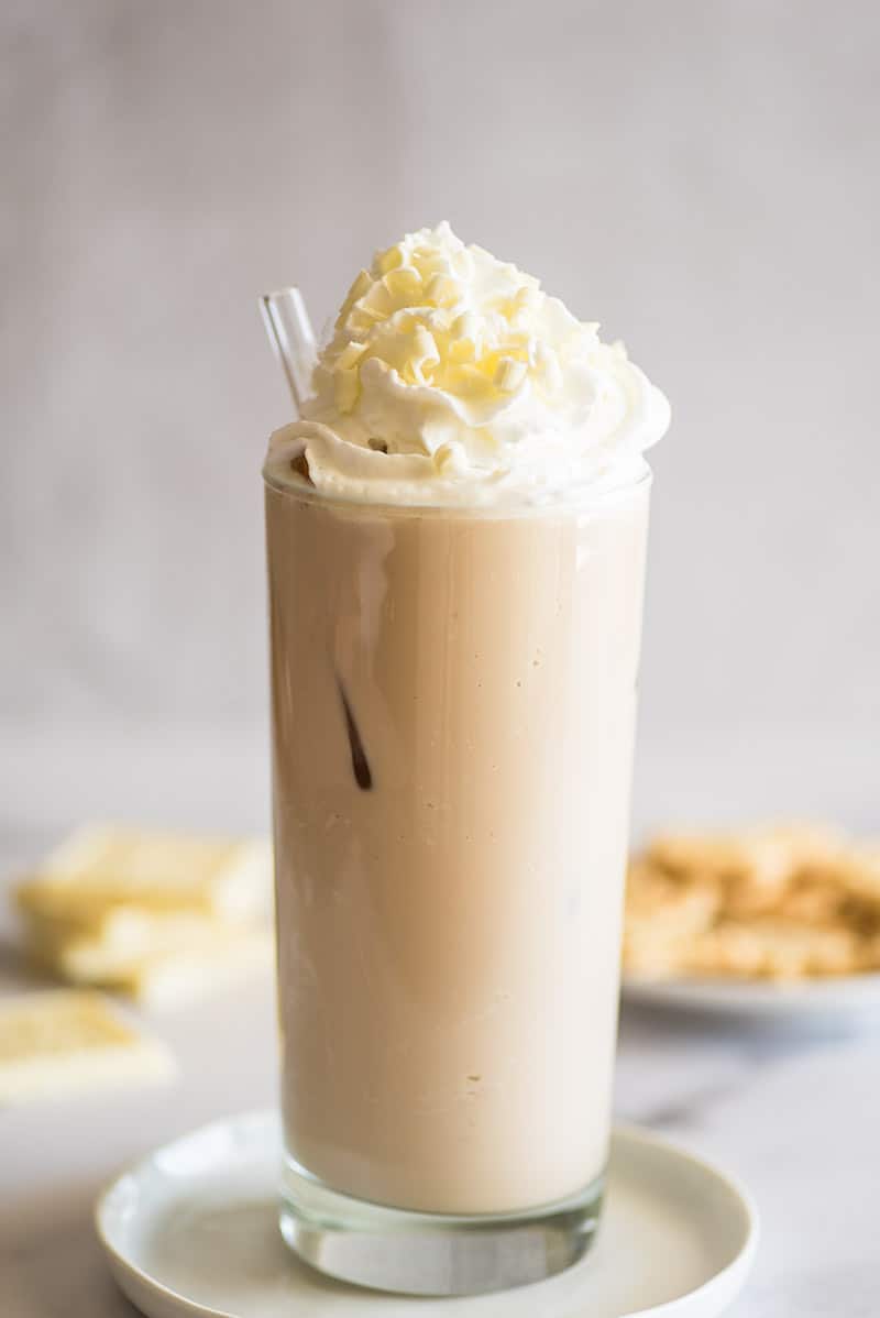 Iced White Chocolate Mocha Baking Mischief