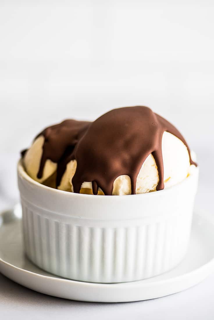Magic Chocolate Shell (One or Two Servings)