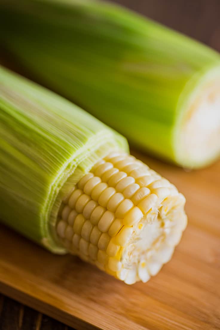 Microwave Corn on the Cob - Baking Mischief