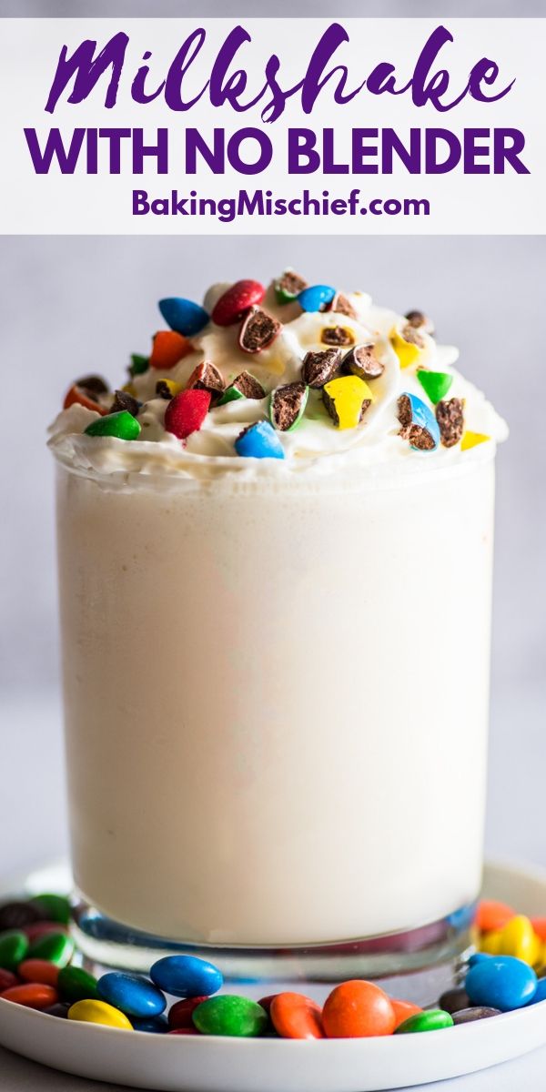 How to Make a Milkshake Without a Blender Baking Mischief