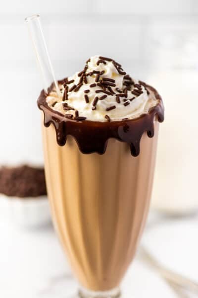 The Best Chocolate Milkshake