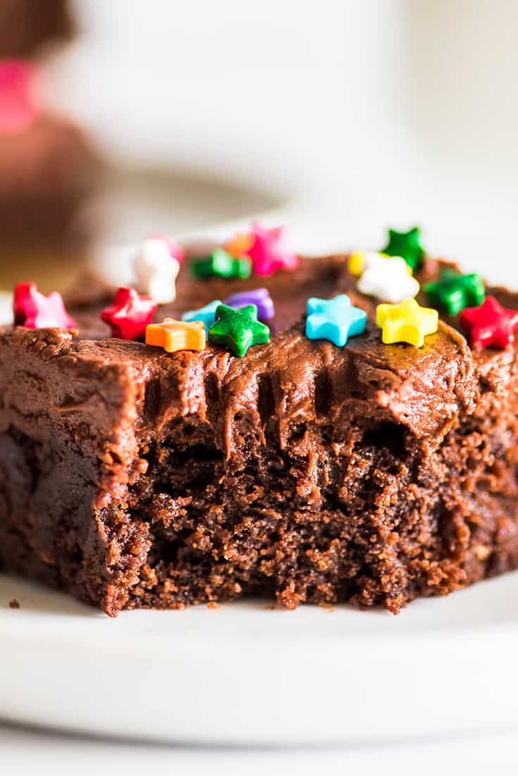 Frosted Brownies - Baking Mischief