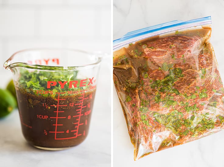 Easy marinade shop for carne asada