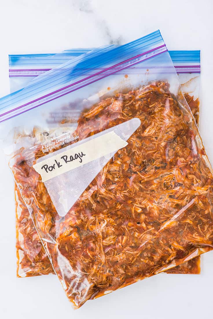 Easy Pork Ragu - Baking Mischief