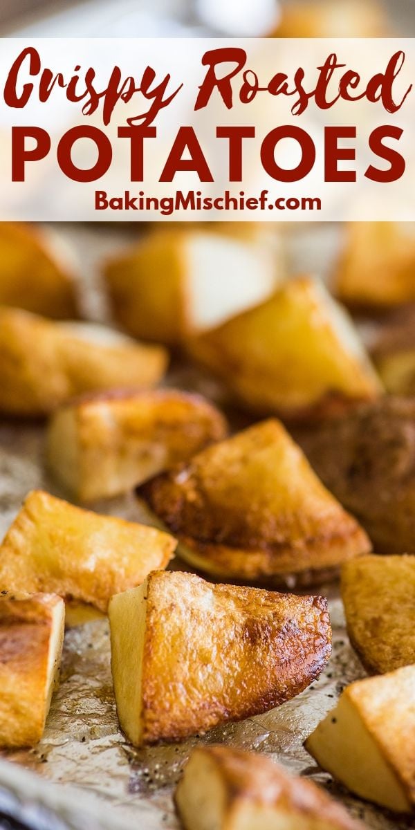 Crispy Roasted Red Potatoes (Easy!) - Baking Mischief