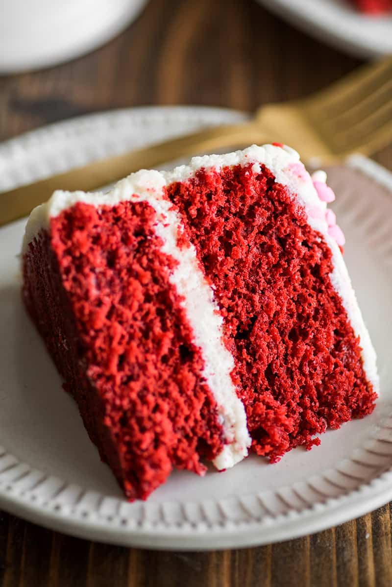 Small Red Velvet Cake - Baking Mischief