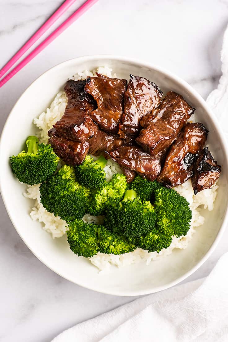 Quick Beef Teriyaki - Baking Mischief