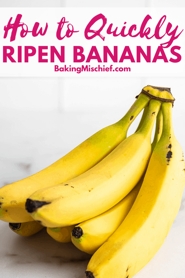 How To Ripen A Banana In 5 Minutes - Banana Poster