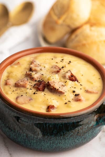 Cheesy Sausage Potato Soup