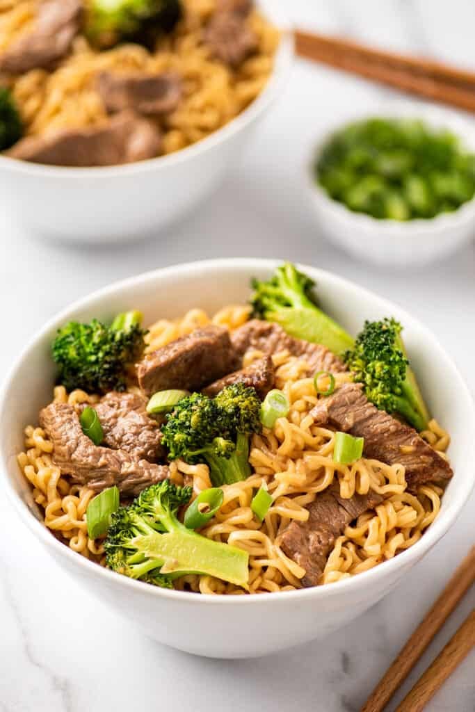 Beef Ramen Noodles - Baking Mischief