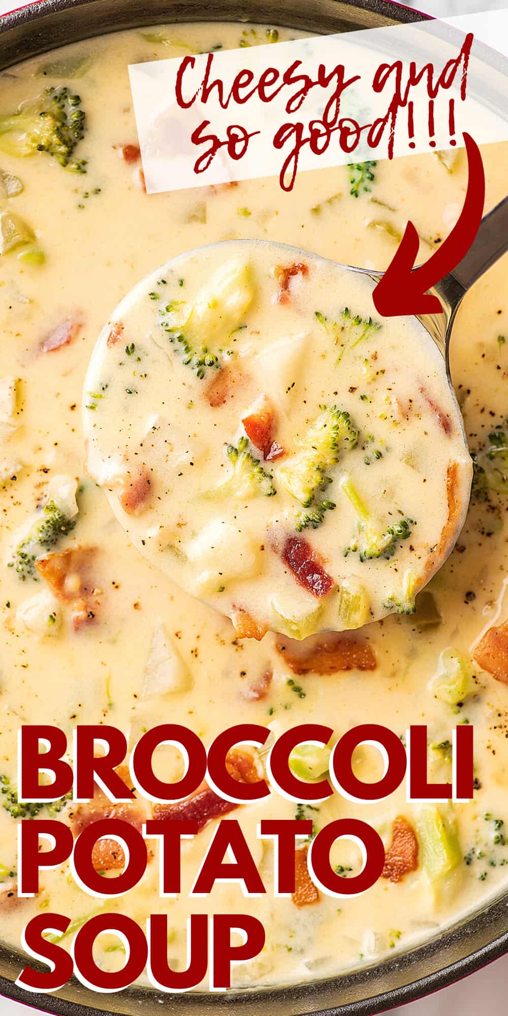 Broccoli Potato Soup - Baking Mischief