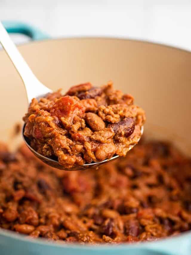 Easy Homemade Chili Recipe Baking Mischief
