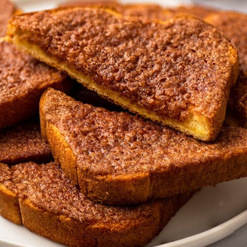 The Best Cinnamon Toast - Baking Mischief