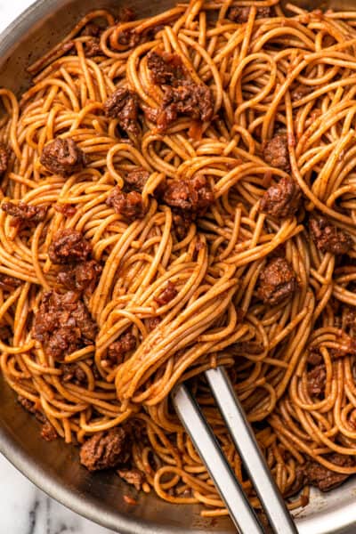20-Minute Spaghetti Bolognese