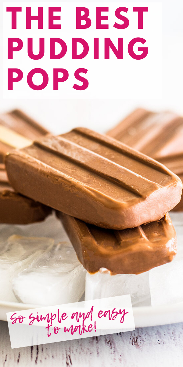 Homemade Pudding Pops Baking Mischief