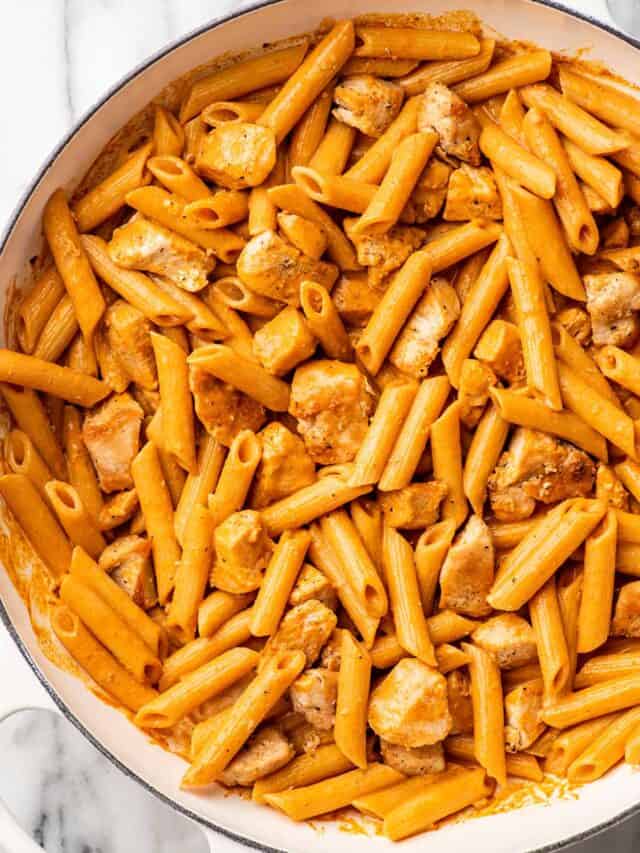 Easy Penne alla Vodka With Chicken Baking Mischief