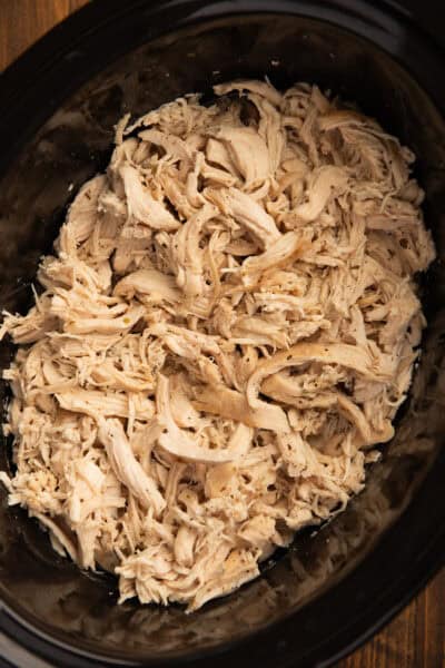 Slow Cooker Shredded Chicken